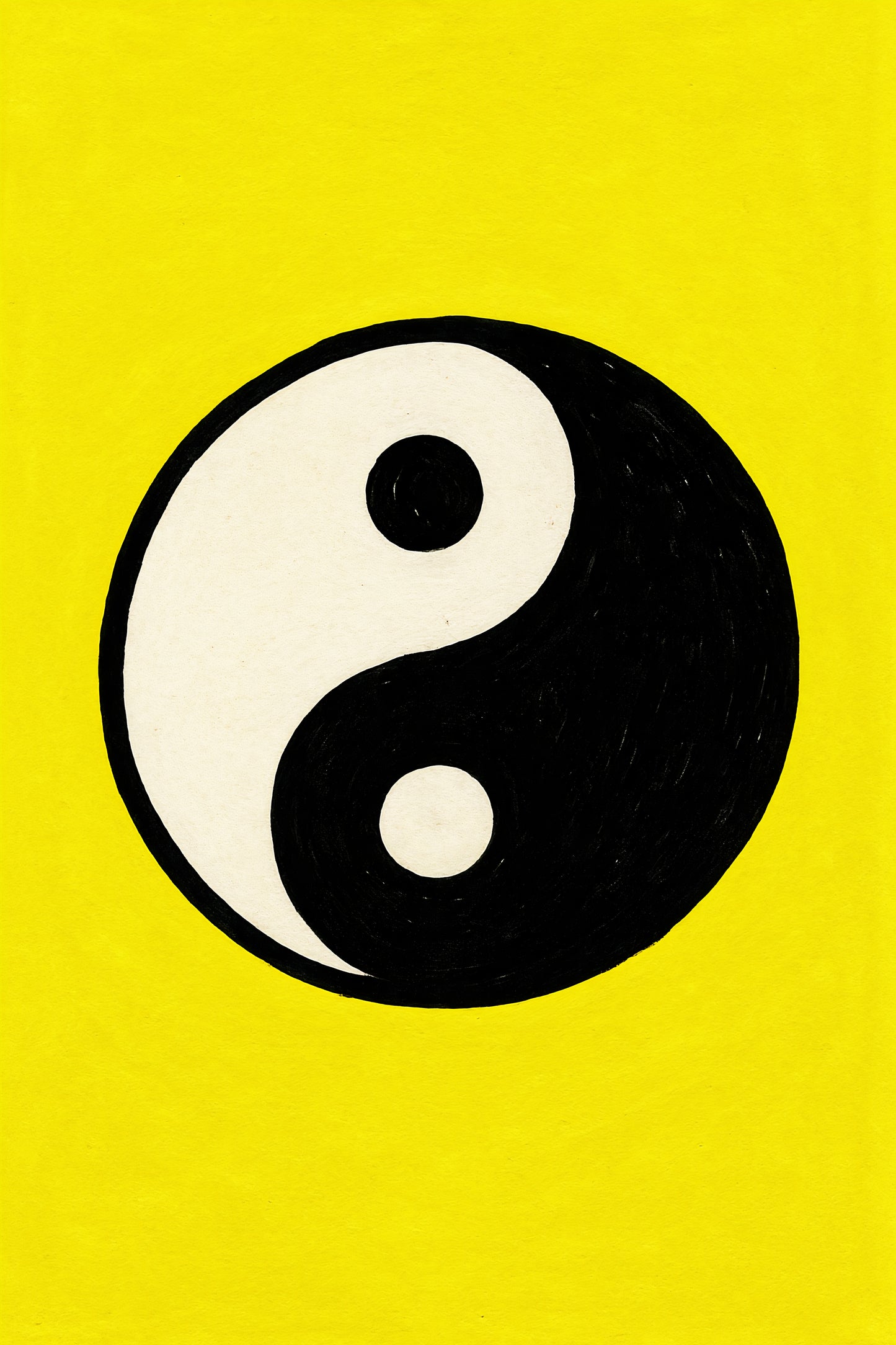 Affiche à imprimer - Yin Yang Pop - L'équilibre éveillée - Pop vibratoire