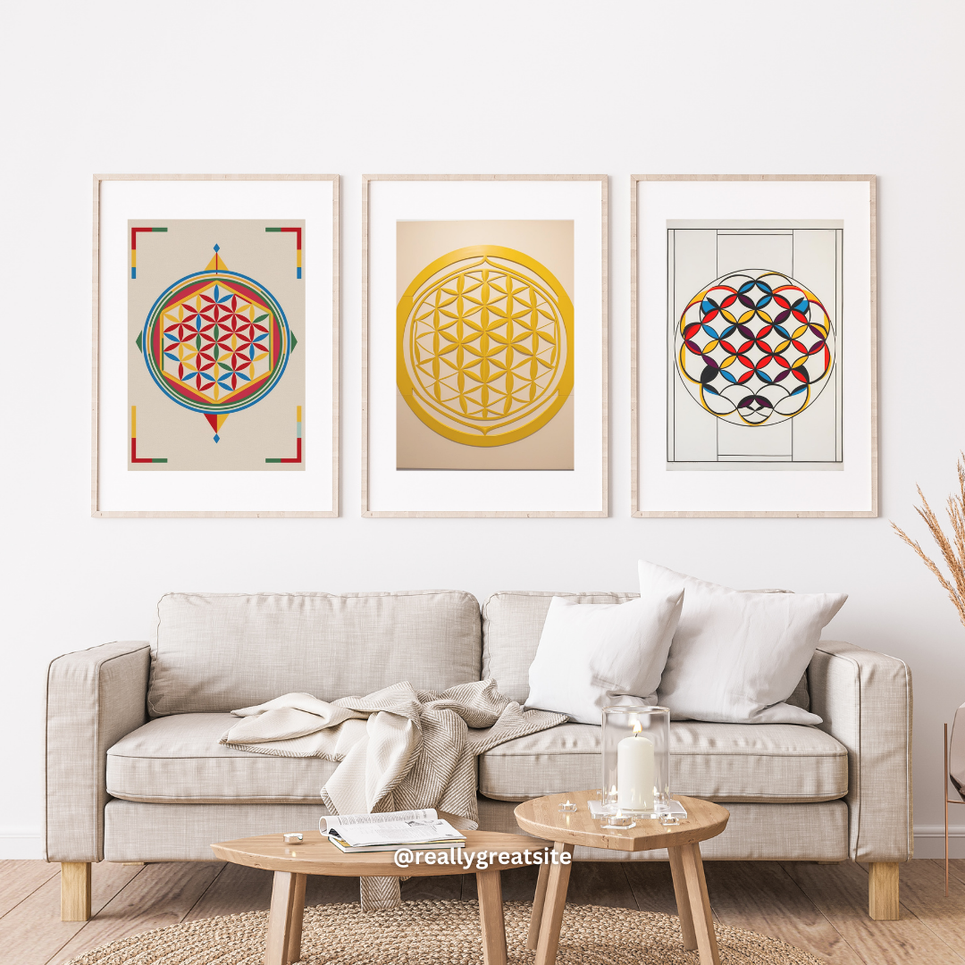 17 Affiches Fleur de Vie Imprimables