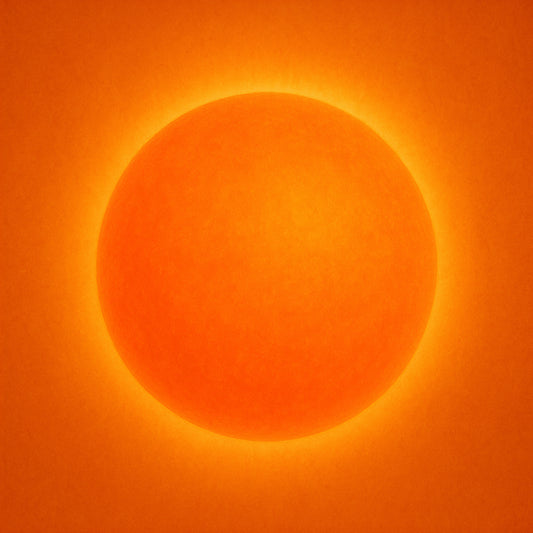 Affiche Chakra sacré à imprimer / Vibration Orange Lumineux