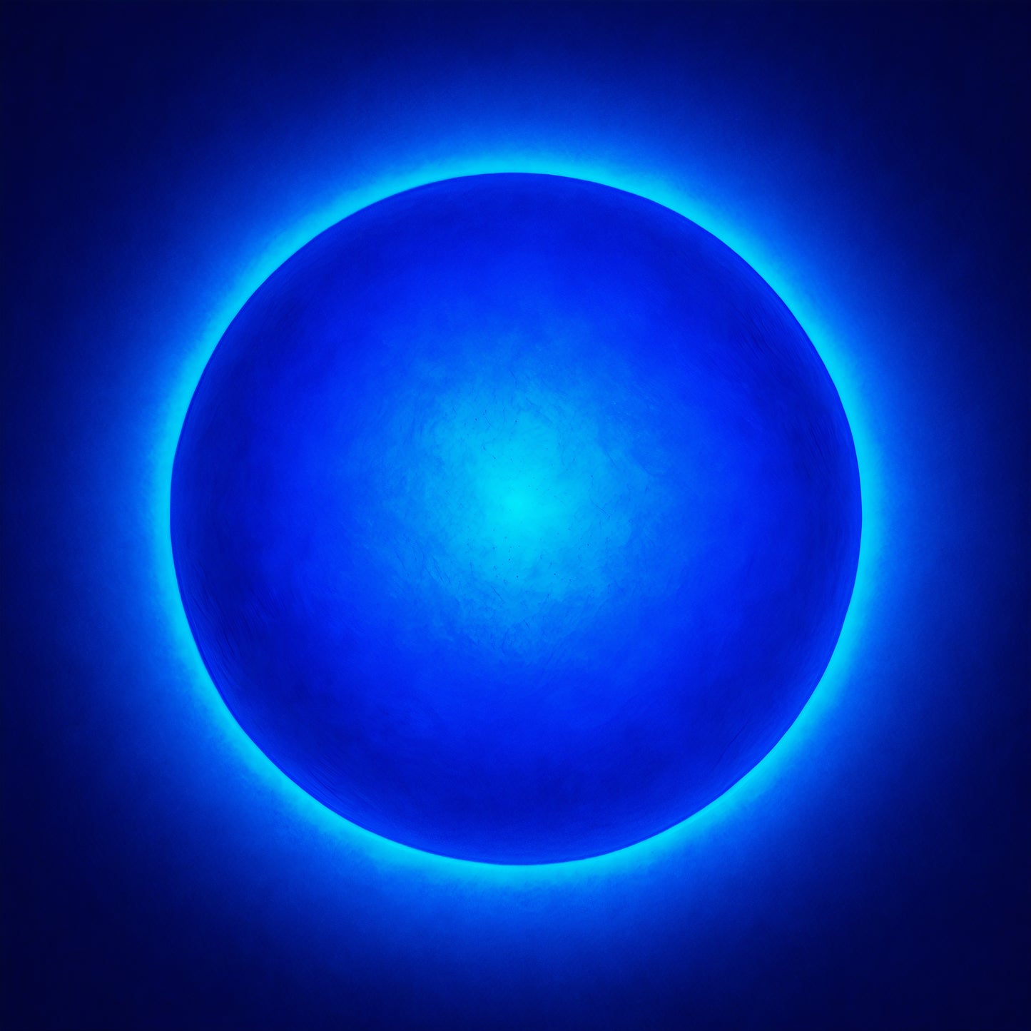 Affiche Chakra 3eme Œil à imprimer / Vibration Bleu Indigo profond