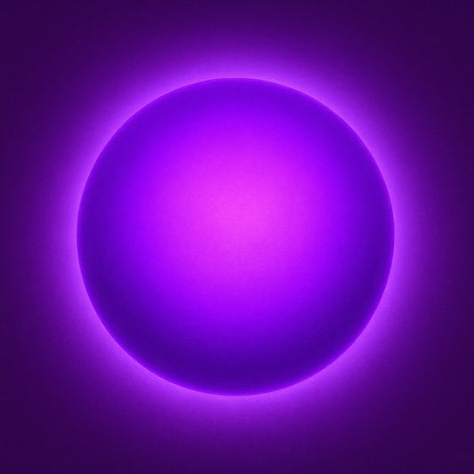 Affiche Chakra Coronal à imprimer / Vibration Violet éthéré