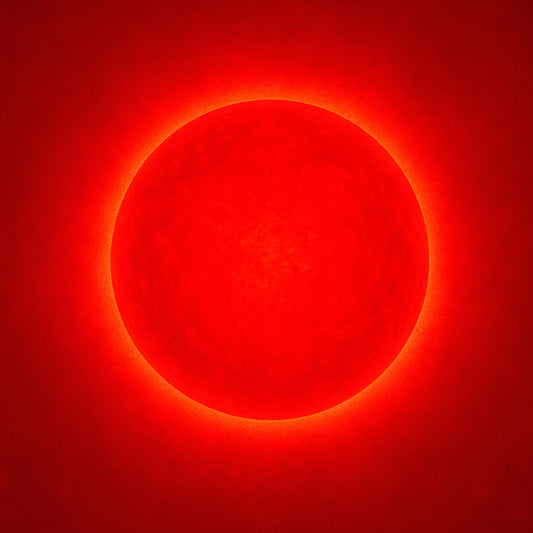 Affiche Chakra Racine à imprimer / Rouge vibrant