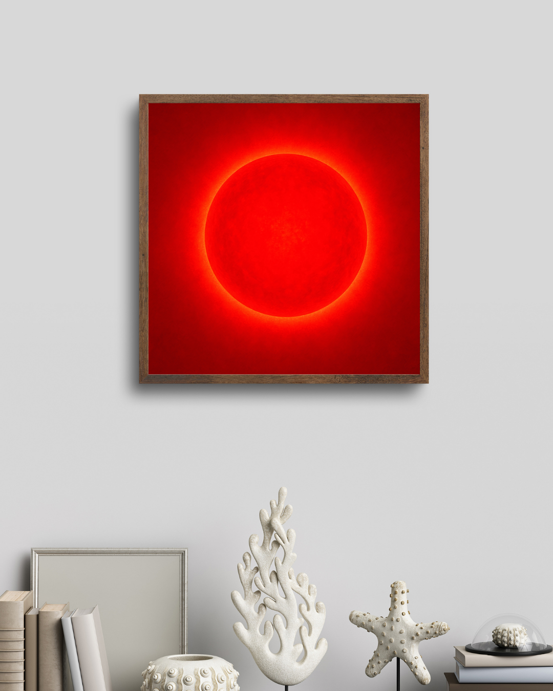 Affiche Chakra Racine à imprimer / Rouge vibrant