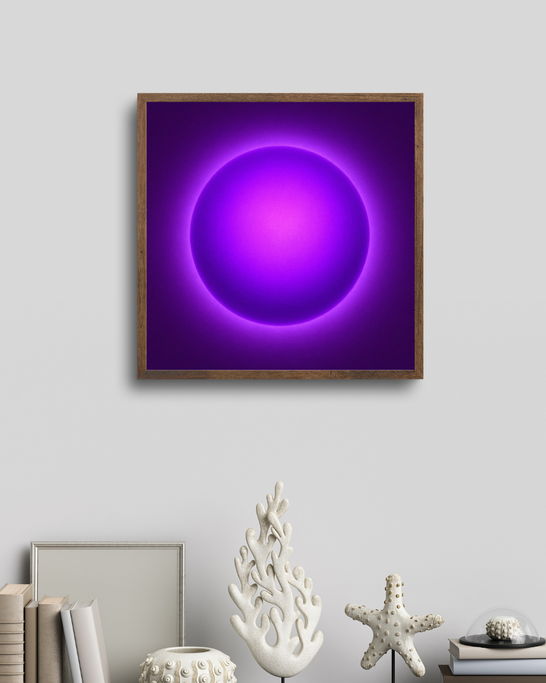 Affiche Chakra Coronal à imprimer / Vibration Violet éthéré