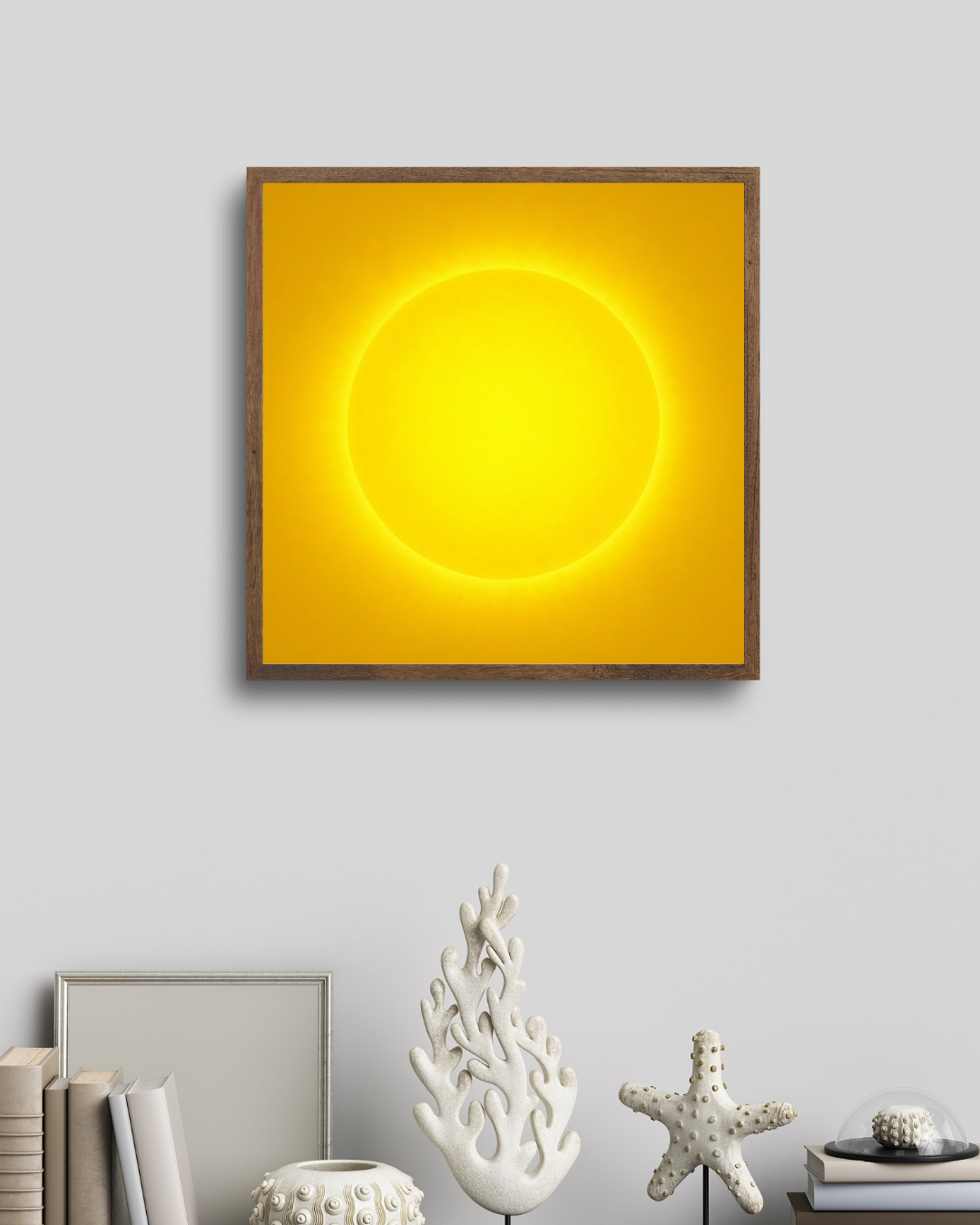 Affiche Chakra Plexus Solaire à imprimer / Vibration Jaune Rayonnant